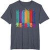 image:imageClassic Trolls Trolls Hair Paint Streak TShirt TShirtHeather Blue