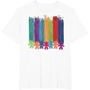 image:imageClassic Trolls Trolls Hair Paint Streak TShirt TShirtWhite