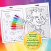 image:imageCrayola Trolls World Tour Color amp Activity Pad 32 Coloring Pages and 7 Mini Washable Markers Markers Trolls 2 Gift for Kids Ages 3