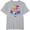 image:imageDreamWorks Trolls Band Together BroZone Poppy Viva Rainbow TShirtHeather Grey