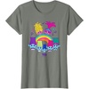 image:imageDreamWorks Trolls Band Together BroZone Poppy Viva Rainbow TShirtOlive Heather