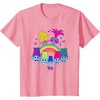 image:imageDreamWorks Trolls Band Together BroZone Poppy Viva Rainbow TShirtPink