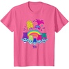 image:imageDreamWorks Trolls Band Together BroZone Poppy Viva Rainbow TShirtPink Heather