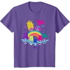 image:imageDreamWorks Trolls Band Together BroZone Poppy Viva Rainbow TShirtPurple Heather