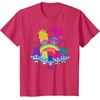 image:imageDreamWorks Trolls Band Together BroZone Poppy Viva Rainbow TShirtRed Heather