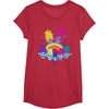 image:imageDreamWorks Trolls Band Together BroZone Poppy Viva Rainbow TShirtRed Heather