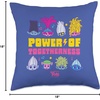 image:imageDreamWorks Trolls Band Together BroZone Togetherness Throw Pillow18x18