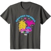 image:imageDreamWorks Trolls Band Together Girls Rule the World TShirtAsphalt Grey