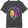 image:imageDreamWorks Trolls Band Together Girls Rule the World TShirtDark Heather Grey
