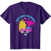image:imageDreamWorks Trolls Band Together Girls Rule the World TShirtPurple