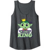 image:imageDreamWorks Trolls Band Together King Gristle Tank TopDark Heather Grey