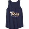 image:imageDreamWorks Trolls Band Together Movie Logo Tank TopNavy Blue
