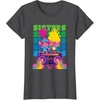 image:imageDreamWorks Trolls Band Together Poppy and Viva Sisters TShirtDark Heather Grey