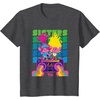 image:imageDreamWorks Trolls Band Together Poppy and Viva Sisters TShirtDark Heather Grey
