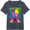 image:imageDreamWorks Trolls Band Together Poppy and Viva Sisters TShirtHeather Blue