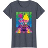 image:imageDreamWorks Trolls Band Together Poppy and Viva Sisters TShirtHeather Blue