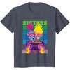image:imageDreamWorks Trolls Band Together Poppy and Viva Sisters TShirtHeather Blue
