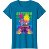 image:imageDreamWorks Trolls Band Together Poppy and Viva Sisters TShirtSapphire Blue