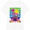 image:imageDreamWorks Trolls Band Together Poppy and Viva Sisters TShirtWhite