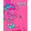 image:imageDreamWorks Trolls Poppy Pullover Fleece TShirt and Leggings Outfit Set Infant to Little KidPink  Multicolor