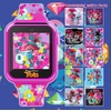 image:imageDreamWorks Trolls World Tour Kids Smartwatch with Selfie Video Camera Alarm Stopwatch Games Voice Recorder Calculator Step Calorie Counter Pink Silicone Strap Fits 558 Wrists