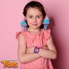 image:imageDreamWorks Trolls World Tour Kids Smartwatch with Selfie Video Camera Alarm Stopwatch Games Voice Recorder Calculator Step Calorie Counter Pink Silicone Strap Fits 558 Wrists