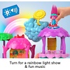image:imageFisherPrice Imaginext DreamWorks Trolls Toy Lights amp Sounds Rainbow Treehouse Playset amp Poppy Figure for Pretend Play Preschool Kids Ages 3 Years