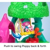 image:imageFisherPrice Imaginext DreamWorks Trolls Toys Flower Fun Campsite Playset with Poppy Figure for Pretend Play Kids Ages 3 Years
