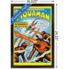 image:imageTrends International DC Comics  Aquaman  The Invasion of the FireTrolls Wall Poster 14725 x 22375 Barnwood Framed VersionBlack Framed Version