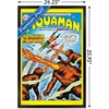 image:imageTrends International DC Comics  Aquaman  The Invasion of the FireTrolls Wall Poster 14725 x 22375 Barnwood Framed VersionBlack Framed Version