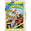 image:imageTrends International DC Comics  Aquaman  The Invasion of the FireTrolls Wall Poster 14725 x 22375 Barnwood Framed VersionBlonde Framed Version