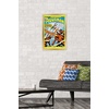 image:imageTrends International DC Comics  Aquaman  The Invasion of the FireTrolls Wall Poster 14725 x 22375 Barnwood Framed VersionGold Framed Version