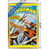 image:imageTrends International DC Comics  Aquaman  The Invasion of the FireTrolls Wall Poster 14725 x 22375 Barnwood Framed VersionGold Framed Version