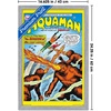image:imageTrends International DC Comics  Aquaman  The Invasion of the FireTrolls Wall Poster 14725 x 22375 Barnwood Framed VersionGray Framed Version