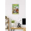 image:imageTrends International DC Comics  Aquaman  The Invasion of the FireTrolls Wall Poster 14725 x 22375 Barnwood Framed VersionGray Framed Version