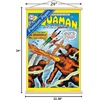 image:imageTrends International DC Comics  Aquaman  The Invasion of the FireTrolls Wall Poster 14725 x 22375 Barnwood Framed VersionPremium Print and Beechwood Hanger Bundle