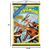 image:imageTrends International DC Comics  Aquaman  The Invasion of the FireTrolls Wall Poster 14725 x 22375 Barnwood Framed VersionPremium Print and Black Hanger Bundle