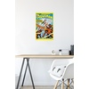 image:imageTrends International DC Comics  Aquaman  The Invasion of the FireTrolls Wall Poster 14725 x 22375 Barnwood Framed VersionPremium Unframed Version