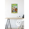 image:imageTrends International DC Comics  Aquaman  The Invasion of the FireTrolls Wall Poster 14725 x 22375 Barnwood Framed VersionSilver Framed Version