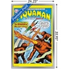 image:imageTrends International DC Comics  Aquaman  The Invasion of the FireTrolls Wall Poster 14725 x 22375 Barnwood Framed VersionSilver Framed Version