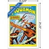 image:imageTrends International DC Comics  Aquaman  The Invasion of the FireTrolls Wall Poster 14725 x 22375 Barnwood Framed VersionWhite Framed Version