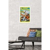 image:imageTrends International DC Comics  Aquaman  The Invasion of the FireTrolls Wall Poster 14725 x 22375 Barnwood Framed VersionWhite Framed Version
