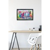 image:imageTrends International DreamWorks Trolls  Group Wall Poster 14725 x 22375 Black Framed VersionBlack Framed Version