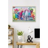 image:imageTrends International DreamWorks Trolls  Group Wall Poster 14725 x 22375 Black Framed VersionBlonde Framed Version