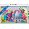 image:imageTrends International DreamWorks Trolls  Group Wall Poster 14725 x 22375 Black Framed VersionBlonde Framed Version