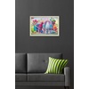 image:imageTrends International DreamWorks Trolls  Group Wall Poster 14725 x 22375 Black Framed VersionBlonde Framed Version