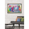 image:imageTrends International DreamWorks Trolls  Group Wall Poster 14725 x 22375 Black Framed VersionBronze Framed Version