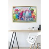 image:imageTrends International DreamWorks Trolls  Group Wall Poster 14725 x 22375 Black Framed VersionGold Framed Version