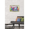 image:imageTrends International DreamWorks Trolls  Group Wall Poster 14725 x 22375 Black Framed VersionGold Framed Version