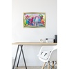 image:imageTrends International DreamWorks Trolls  Group Wall Poster 14725 x 22375 Black Framed VersionGold Framed Version